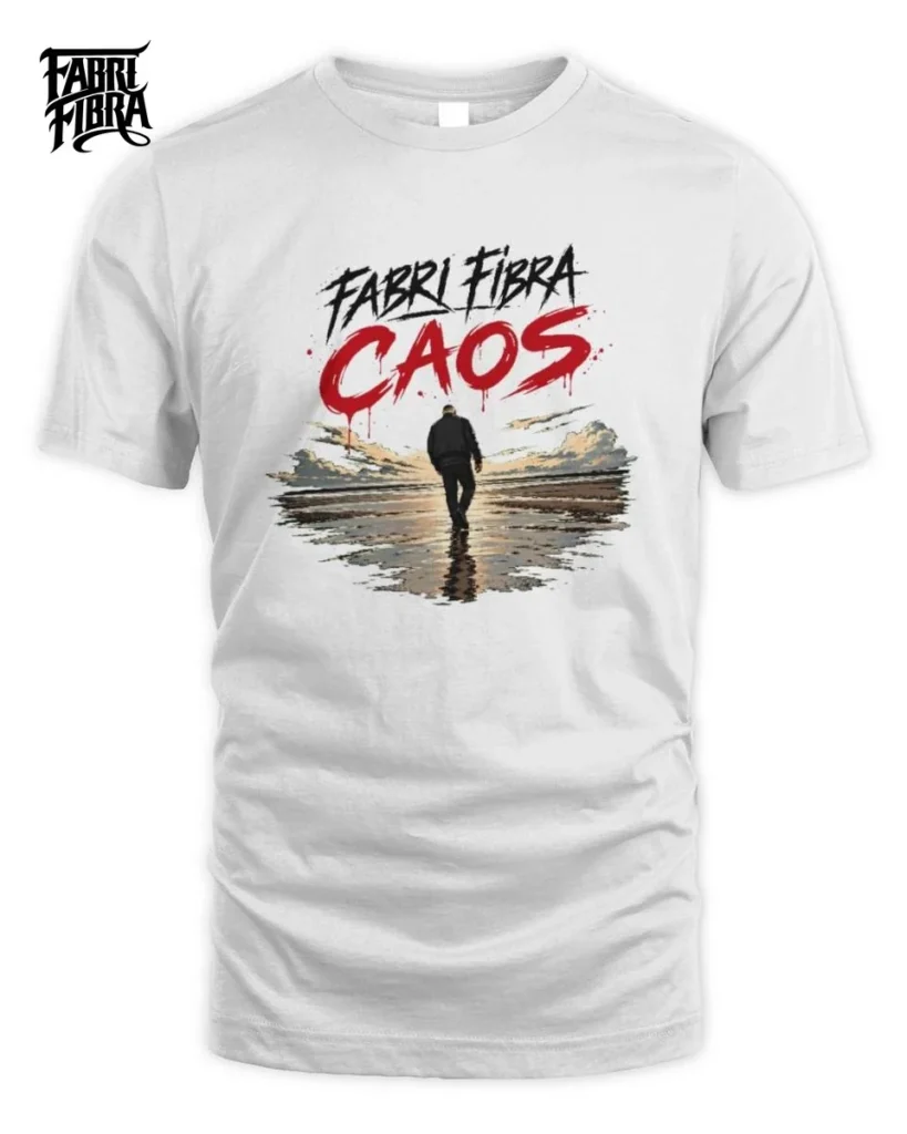 Fabri Fibra Caos Ocean Walk Graphic Unisex Standard T-Shirt