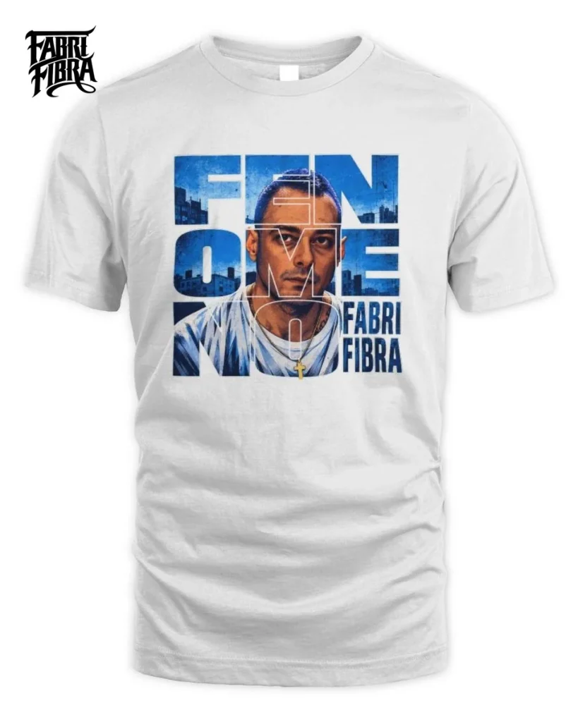Fabri Fibra Fenomeno Album Portrait Unisex Standard T-Shirt